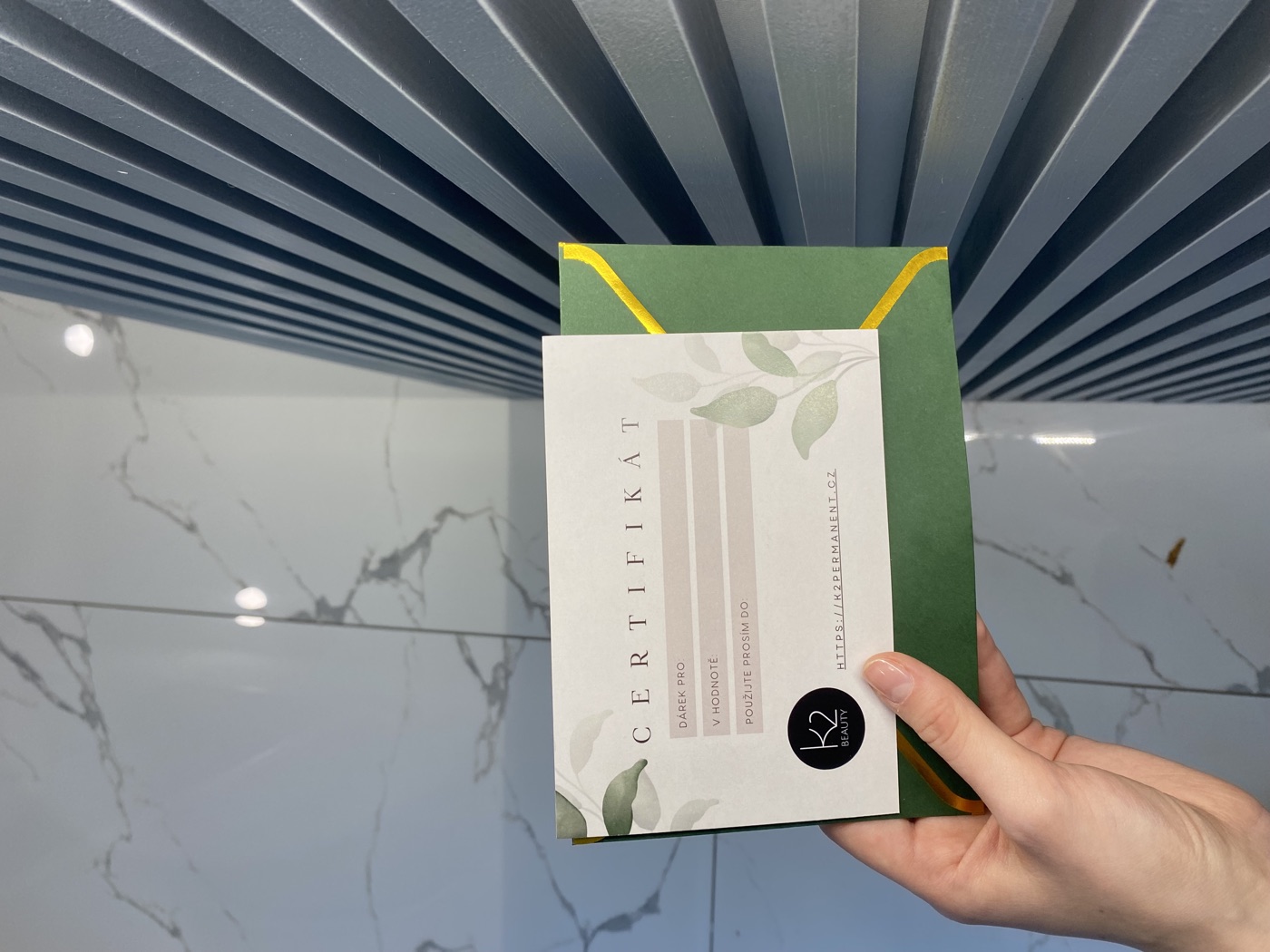 Dárkový certifikát K2 Beauty Prague
